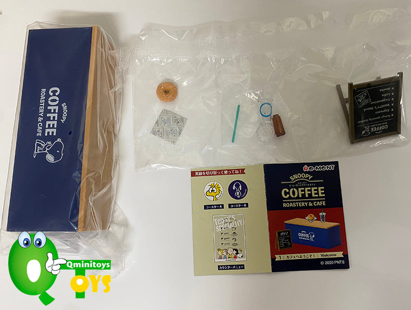 Rare 2020 Re-Ment SNOOPY COFFEE ROASTERY & CAFE (Sold Individually) <Free shipping (Except the United States)>