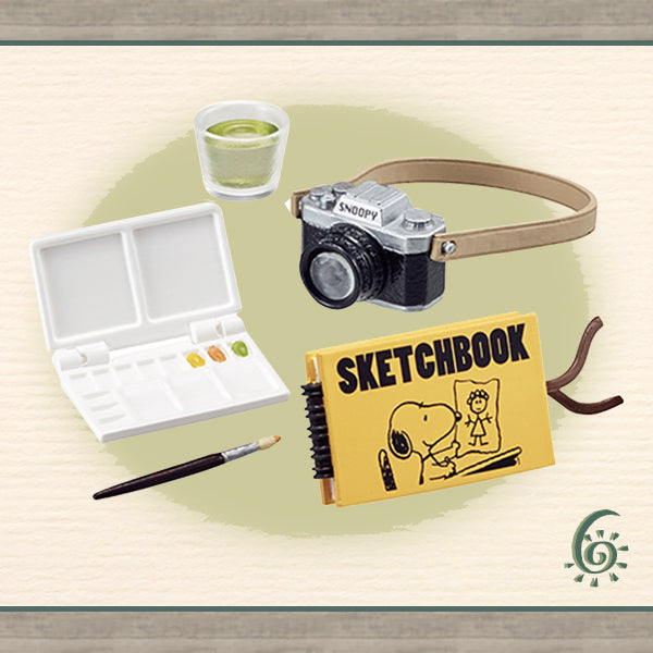 Rare 2022 Re-Ment SNOOPY's Art Studio Full Set of 8 pcs <Free shipping (Except the United States)>