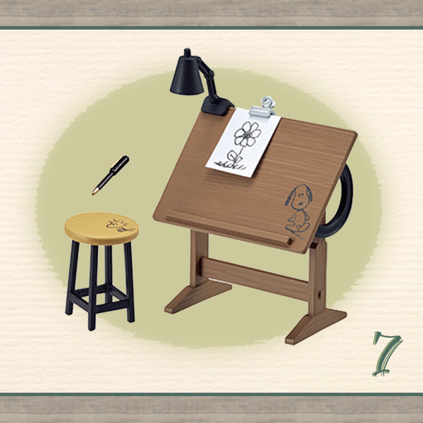 Rare 2022 Re-Ment SNOOPY's Art Studio Full Set of 8 pcs <Free shipping (Except the United States)>