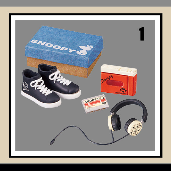 Rare 2019 Re-Ment Snoopy Retro & Brooklyn Style Full Set of 8pcs <Free shipping (Except the United States)>