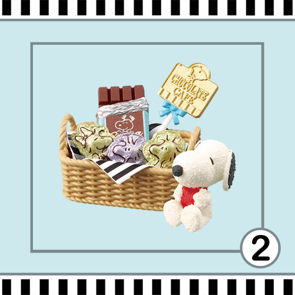 Rare 2018 Re-Ment Snoopy Chocolate Cafe Full Set of 8 pcs <Free shipping (Except the United States)>