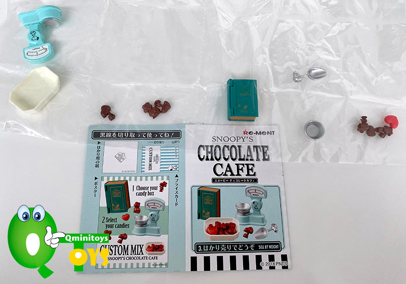 Rare 2018 Re-Ment Snoopy Chocolate Cafe (Sold Individually) <Free shipping>