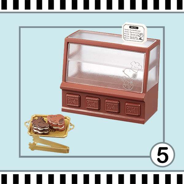 Rare 2018 Re-Ment Snoopy Chocolate Cafe Full Set of 8 pcs <Free shipping (Except the United States)>