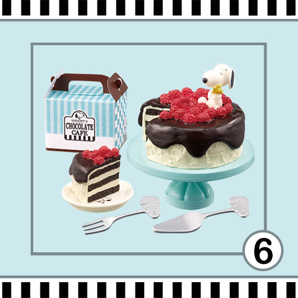 Rare 2018 Re-Ment Snoopy Chocolate Cafe Full Set of 8 pcs <Free shipping (Except the United States)>