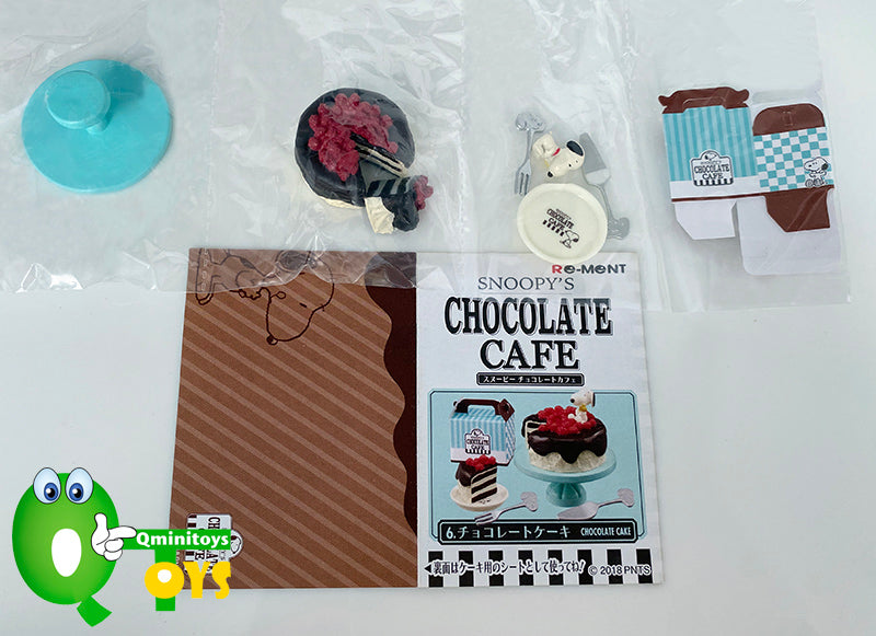 Rare 2018 Re-Ment Snoopy Chocolate Cafe (Sold Individually) <Free shipping>