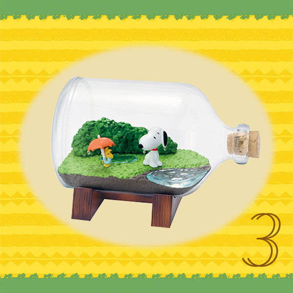 Rare 2019 Re-Ment SNOOPY & WOODSTOCK Everyday Terrarium Full Set of 6 pcs <Free shipping (Except the United States)>