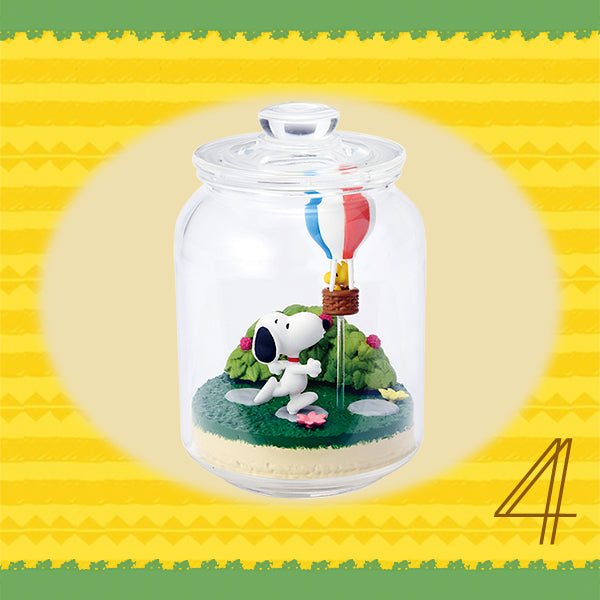 Rare 2019 Re-Ment SNOOPY & WOODSTOCK Everyday Terrarium Full Set of 6 pcs <Free shipping (Except the United States)>
