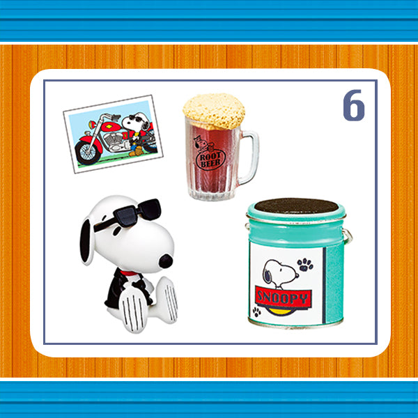 Rare 2022 Re-Ment Snoopy's Garage Full Set of 8 pcs <Free shipping (Except the United States)>