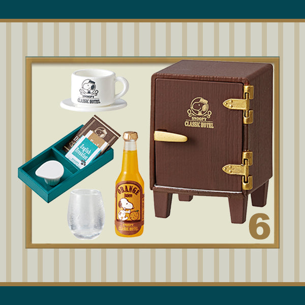 Rare 2021 Re-Ment SNOOPY'S HOTEL LIFE Full Set of 8 pcs <Free shipping (Except the United States)>