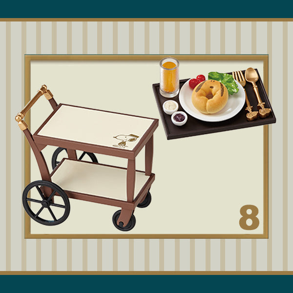 Rare 2021 Re-Ment SNOOPY'S HOTEL LIFE Full Set of 8 pcs <Free shipping (Except the United States)>