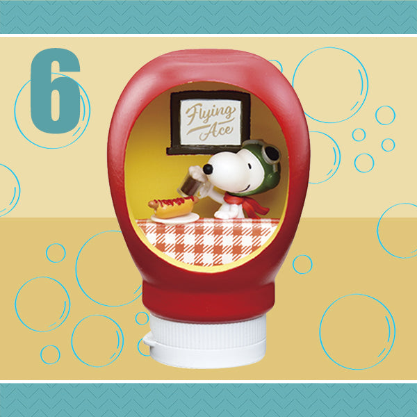 Rare 2023 Re-Ment SNOOPY's LIFE in a BOTTLE Full Set of 6 pcs <Free shipping (Except the United States)>