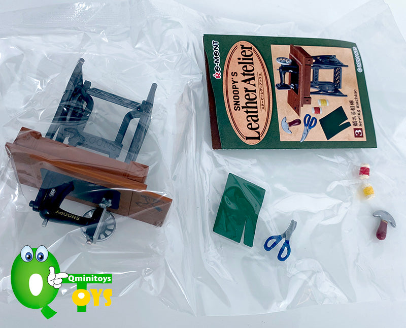 Rare 2020 Re-Ment Snoopy Leather Atelier (Sold Individually) <Free shipping (Except the United States)>