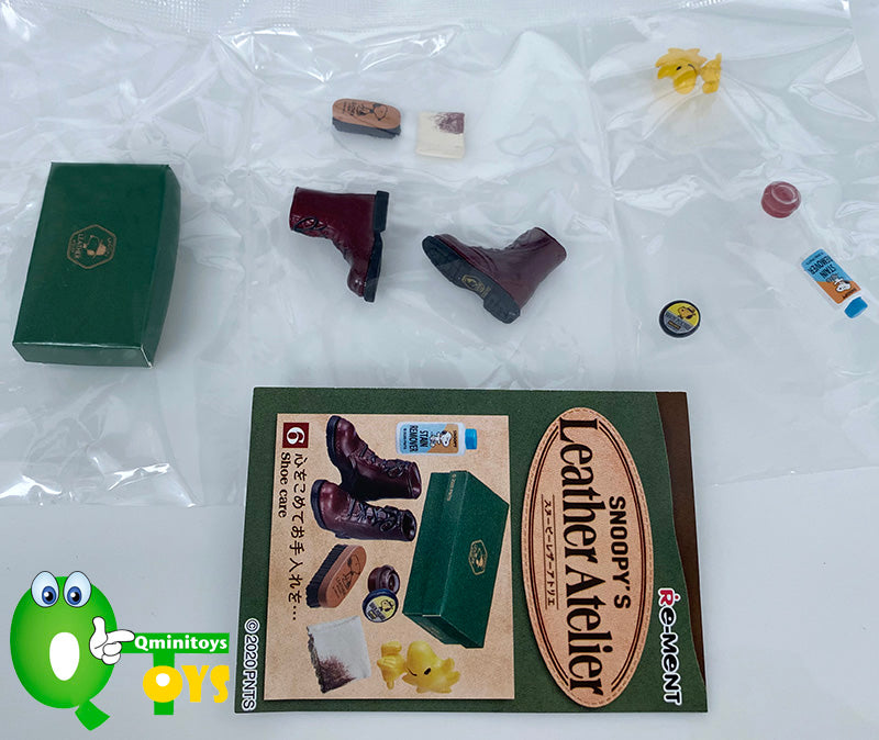 Rare 2020 Re-Ment Snoopy Leather Atelier (Sold Individually) <Free shipping (Except the United States)>