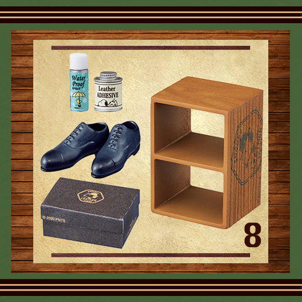 Rare 2020 Re-Ment Snoopy Leather Atelier Full Set of 8 pcs <Free shipping (Except the United States)>