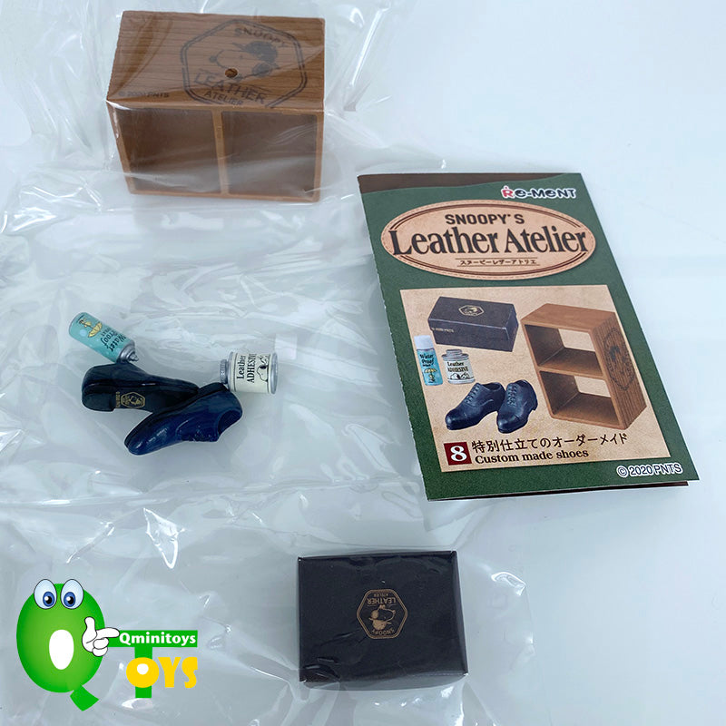 Rare 2020 Re-Ment Snoopy Leather Atelier (Sold Individually) <Free shipping (Except the United States)>