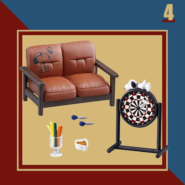 Rare 2019 Re-Ment Snoopy Little Jazz Cafe Full Set of 8 pcs (Outer box not keep in good condition) <Free shipping (Except the United States)>