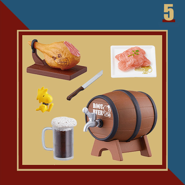 Rare 2019 Re-Ment Snoopy Little Jazz Cafe Full Set of 8 pcs (Outer box not keep in good condition) <Free shipping (Except the United States)>