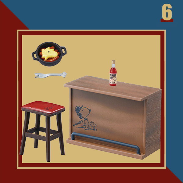 Rare 2019 Re-Ment Snoopy Little Jazz Cafe Full Set of 8 pcs (Outer box not keep in good condition) <Free shipping (Except the United States)>