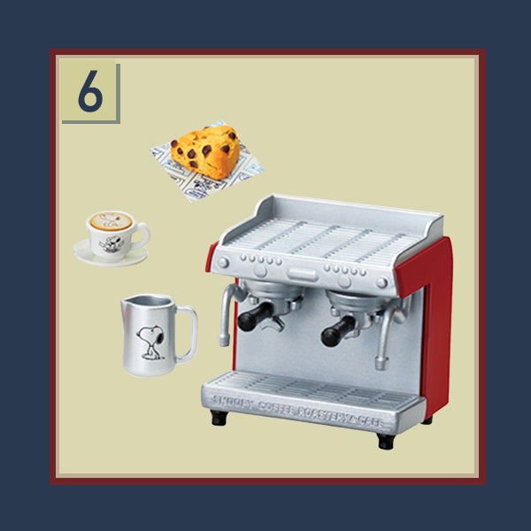 Rare 2020 Re-Ment SNOOPY COFFEE ROASTERY & CAFE Full Set of 8 pcs <Free shipping (Except the United States)>