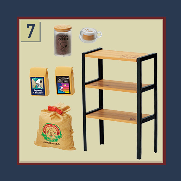 Rare 2020 Re-Ment SNOOPY COFFEE ROASTERY & CAFE (Sold Individually) <Free shipping (Except the United States)>