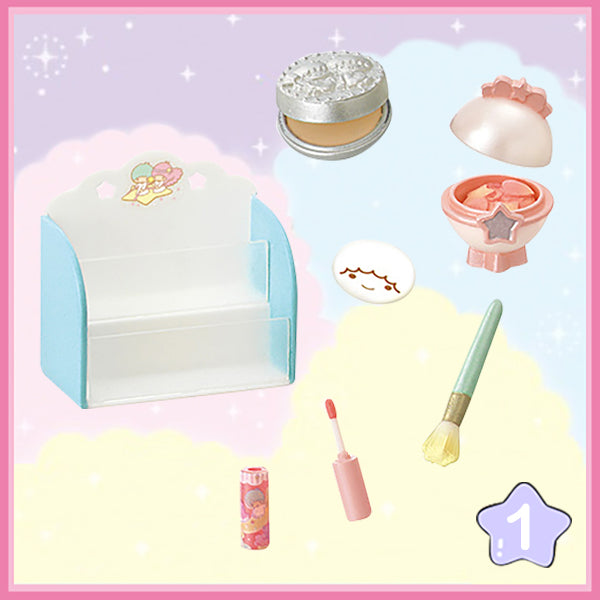 Rare 2017 Re-Ment Little Twin Stars Glitter Dreams Cosmetics (Sold Individually) <Free shipping (Except the United States)>