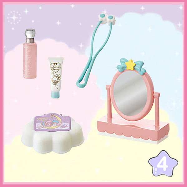 Rare 2017 Re-Ment Little Twin Stars Glitter Dreams Cosmetics (Sold Individually) <Free shipping (Except the United States)>