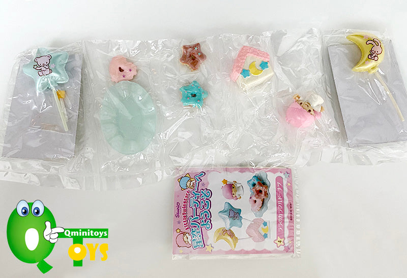 Rare 2010 Re-Ment Welcome to the Little Twin Stars Sky Party Full Set of 8 pcs <Free Shipping>