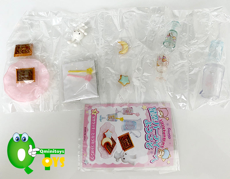 Rare 2010 Re-Ment Welcome to the Little Twin Stars Sky Party Full Set of 8 pcs <Free Shipping>