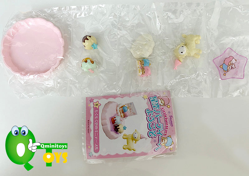 Rare 2010 Re-Ment Welcome to the Little Twin Stars Sky Party Full Set of 8 pcs <Free Shipping>