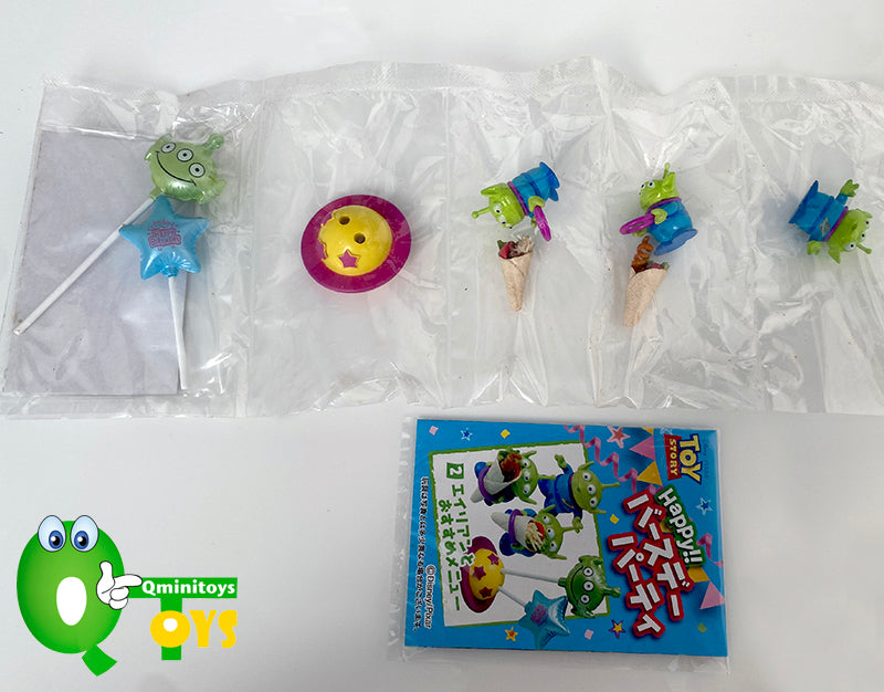 Rare 2010 Re-Ment Toy Story Happy Birthday Party Full Set of 8 pcs <Free Shipping>