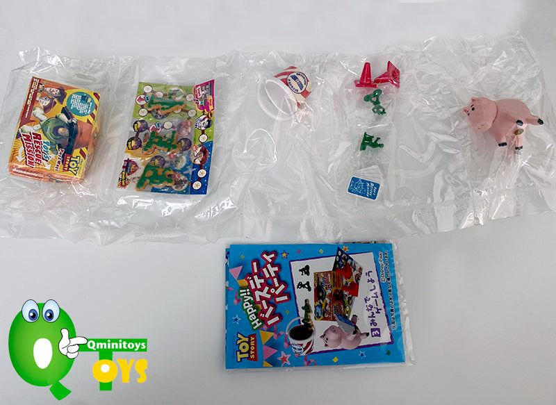 Rare 2010 Re-Ment Toy Story Happy Birthday Party Full Set of 8 pcs <Free Shipping>