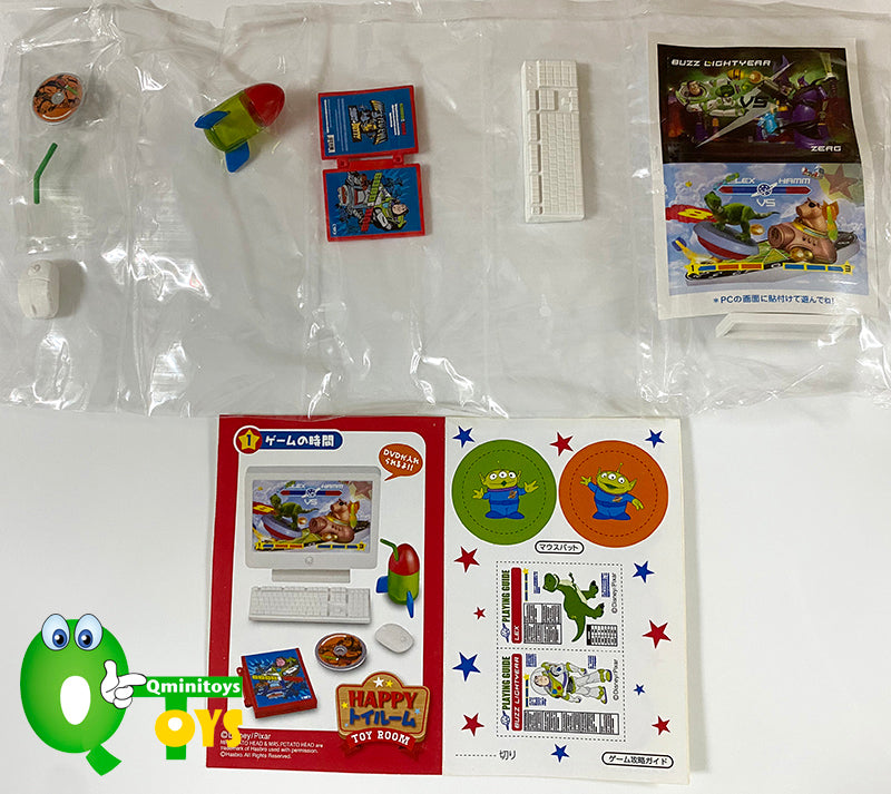 Rare 2014 Re-Ment Toy Story Happy Toy Room Full Set of 8 pcs <Free Shipping>