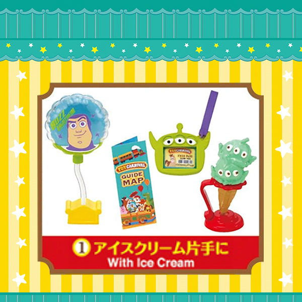 Rare 2015 Re-Ment Toy Story Toy Carnival Full Set of 8 pcs <Free shipping (Except the United States)>