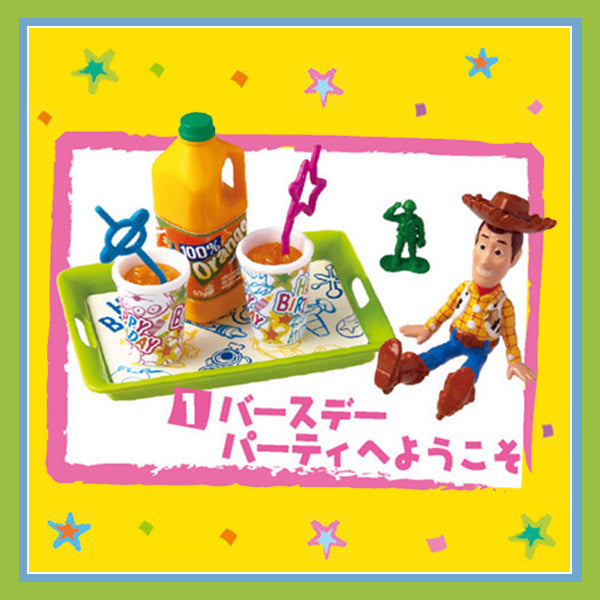 Rare 2010 Re-Ment Toy Story Happy Birthday Party Full Set of 8 pcs <Free shipping (Except the United States)>