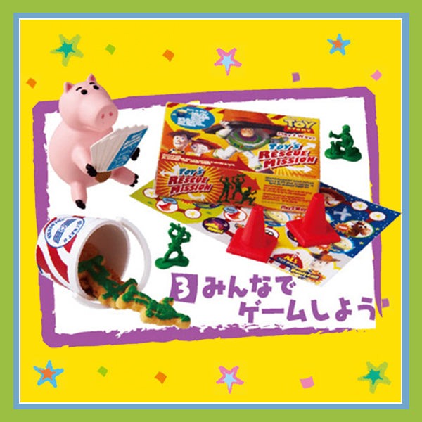 Rare 2010 Re-Ment Toy Story Happy Birthday Party Full Set of 8 pcs <Free shipping (Except the United States)>