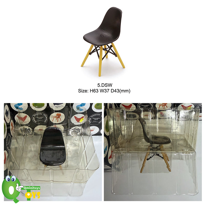 Rare 2006 Reina Japan 1/12 Designers Chair Design Interior Collection Vol.1 (Sold Individually)