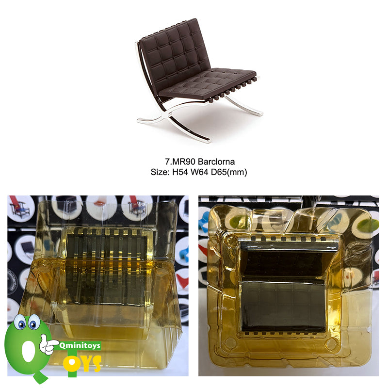 Rare 2006 Reina Japan 1/12 Designers Chair Design Interior Collection Vol.1 (Sold Individually)