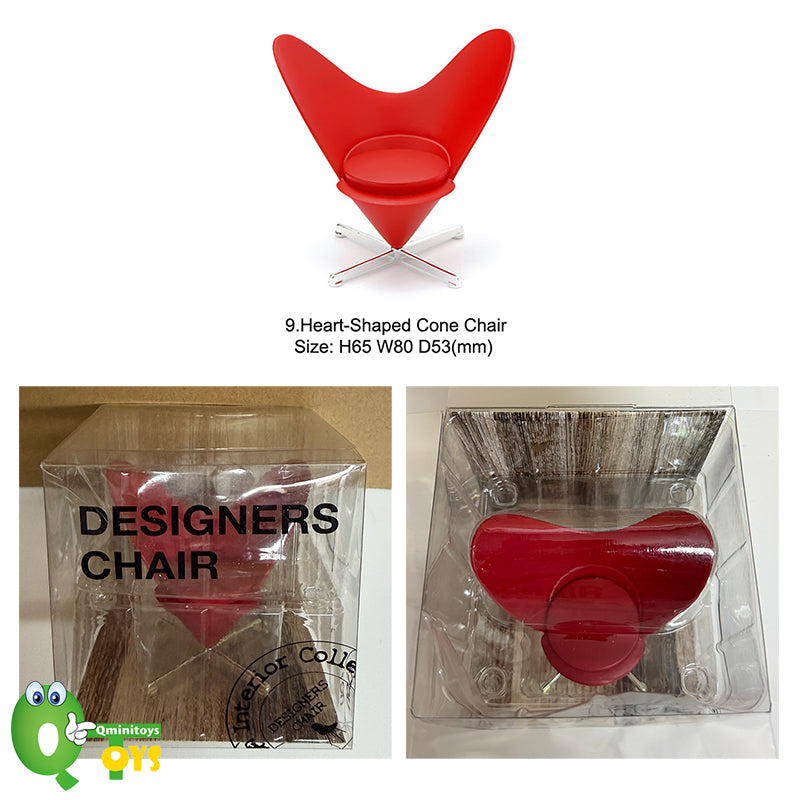 Rare 2006 Reina Japan 1/12 Designers Chair Design Interior Collection Vol.1 (Sold Individually)