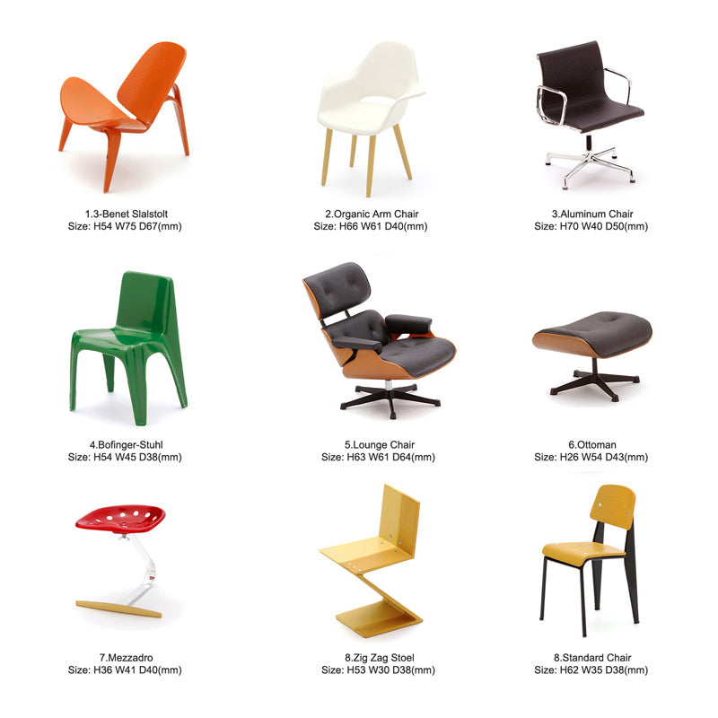 Reina Japan 1/12 Designers Chair Design Interior Collection Vol.2 (Sold Individually) <Free Shipping>