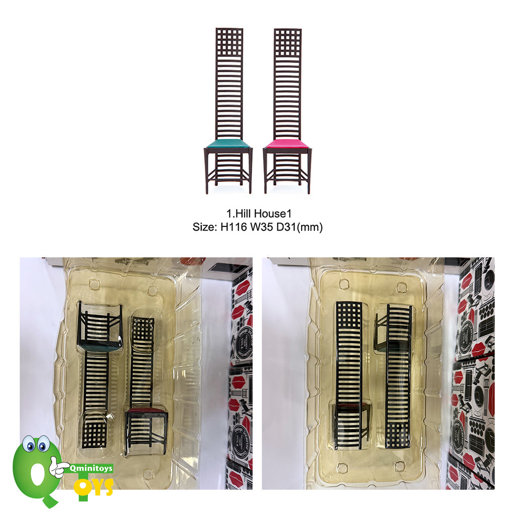 Rare 2006 Reina Japan 1/12 Designers Chair Design Interior Collection Vol.4 (Sold Individually)