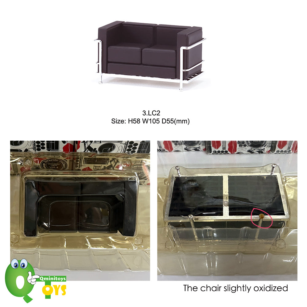 Rare 2006 Reina Japan 1/12 Designers Chair Design Interior Collection Vol.4 (Sold Individually)