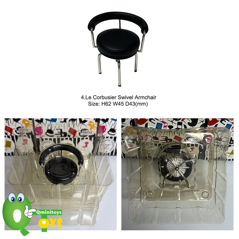 Rare 2006 Reina Japan 1/12 Designers Chair Design Interior Collection Vol.5 (Sold Individually)
