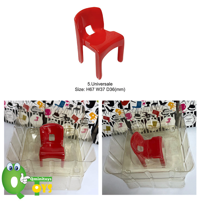 Rare 2006 Reina Japan 1/12 Designers Chair Design Interior Collection Vol.5 (Sold Individually)