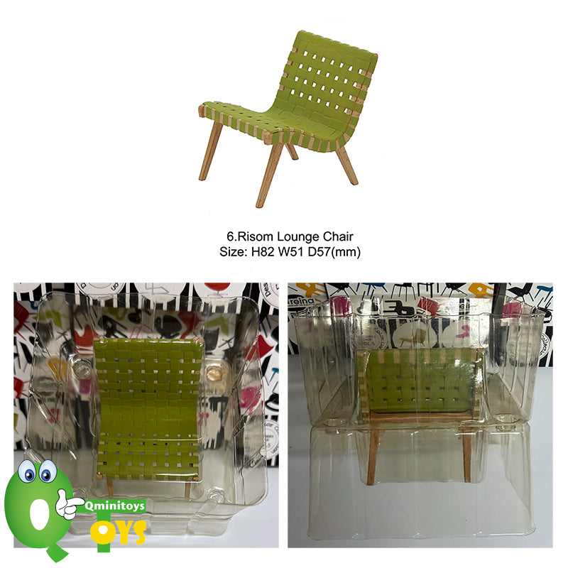 Rare 2006 Reina Japan 1/12 Designers Chair Design Interior Collection Vol.5 (Sold Individually)