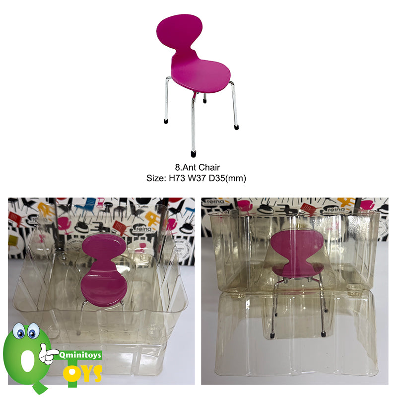 Rare 2006 Reina Japan 1/12 Designers Chair Design Interior Collection Vol.5 (Sold Individually)