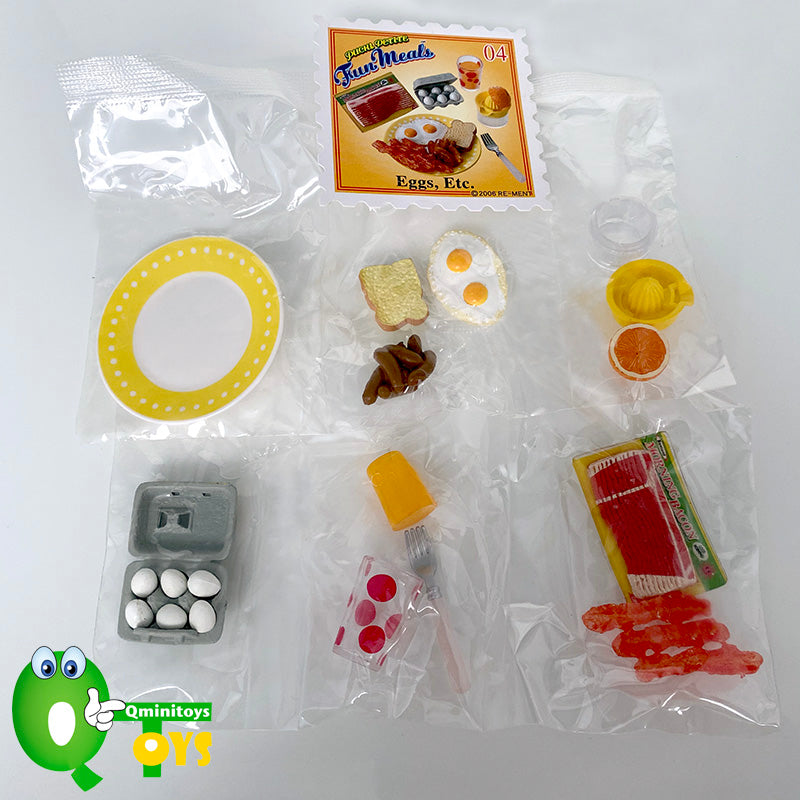 Rare 2006 Re-Ment Fun Meals (Sold Individually) <Free Shipping>