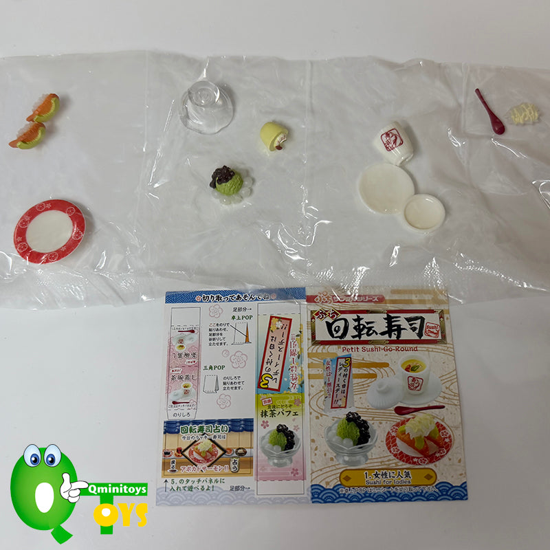 Rare 2015 Re-Ment Petit Sushi-Go-Round Full Set of 8 pcs <Free shipping (Except the United States)>