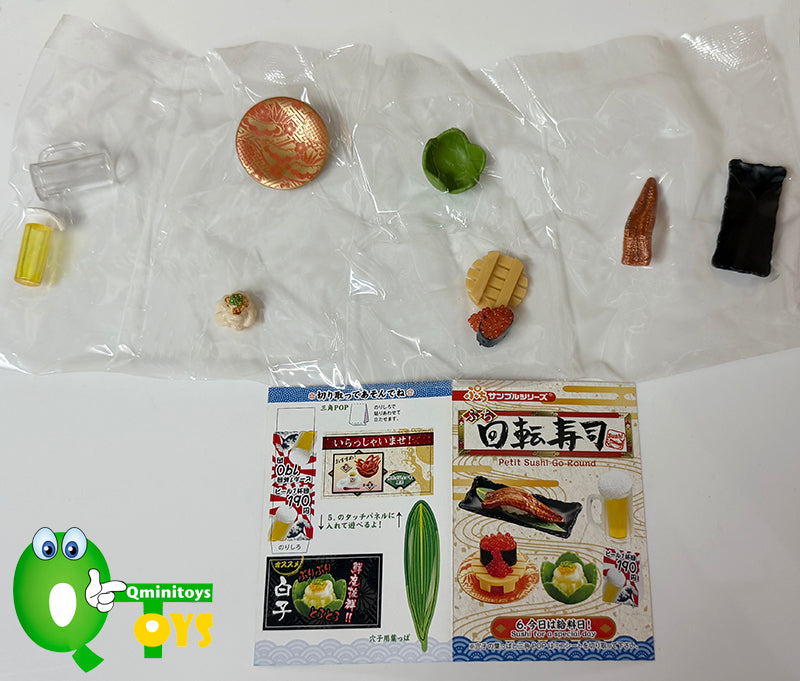 Rare 2015 Re-Ment Petit Sushi-Go-Round Full Set of 8 pcs <Free shipping (Except the United States)>