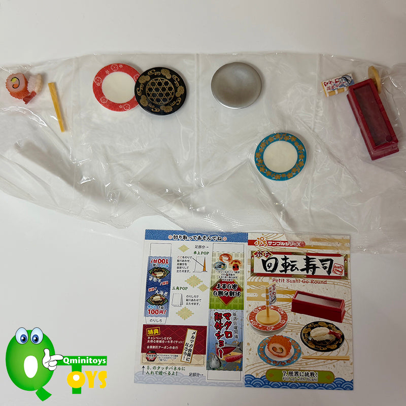 Rare 2015 Re-Ment Petit Sushi-Go-Round Full Set of 8 pcs <Free shipping (Except the United States)>