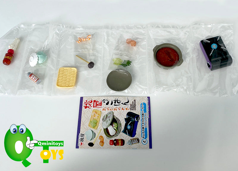 Rare 2016 Re-Ment Momoya the Japanese Nostalgic Meals Full Set of 8 pcs <Free Shipping>